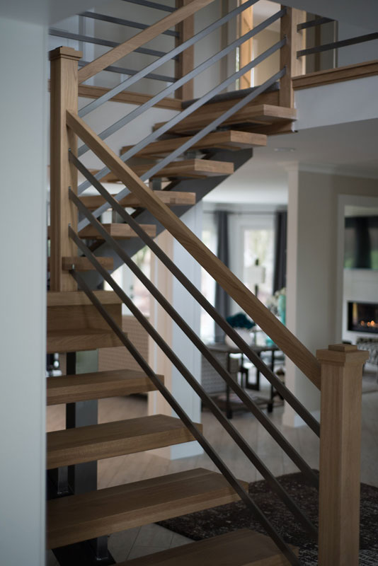 Unique stairway